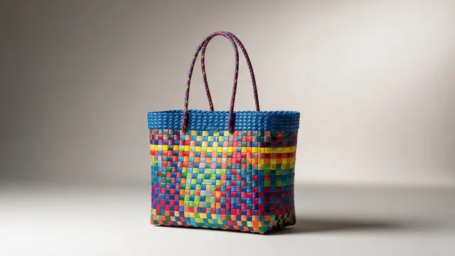 Cara Menganyam Kantong Plastik Jadi Tas Cantik dan Tahan Lama