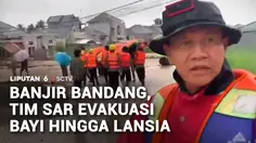 Perjuangan Petugas Selamatkan Bayi 3 Bulan hingga Lansia dari Banjir Padang