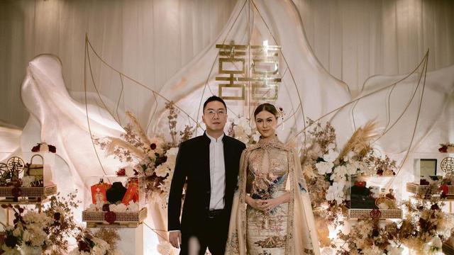 6 Momen Pertunangan Marcella Daryanani dan Kekasih, Kental Sentuhan Nuansa China