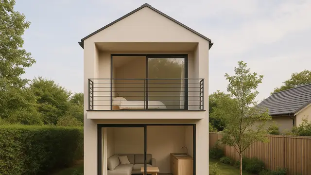 7 Model Rumah Kecil Mungil 4×6 Estetik dengan Mezzanine, Solusi Hunian Hemat Lahan yang Modern
