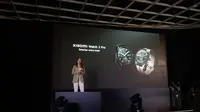 Vanesa Tan, Meluncurkan Xiaomi Watch 2 Pro Pada Peluncuruan Xiaomi 13T. (Liputan6.com/M. Labib Fairuz Ibad)