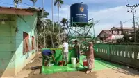 Air Kini Mengucur di Berbagai Titik di Aceh Tamiang Berkat Sumur Bor Dibangun TNI AD