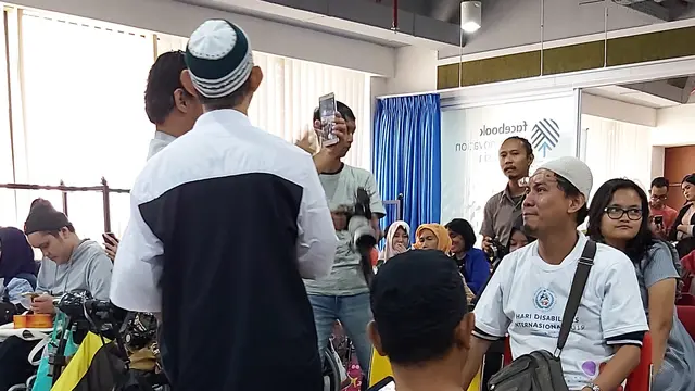 Pelatihan Workshop Mobile Journalism Disabilitas Tanpa Batas dalam rangka memperingati Hari Disabilitas Internasional dan peluncuran kanal Disabilitas Liputan6.com