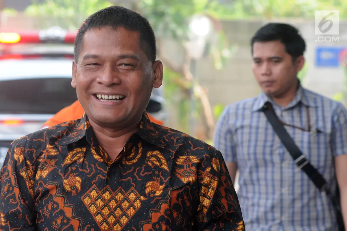 Senyum Rohadi Saat Kembali Diperiksa KPK Terkait Kasus TPPU