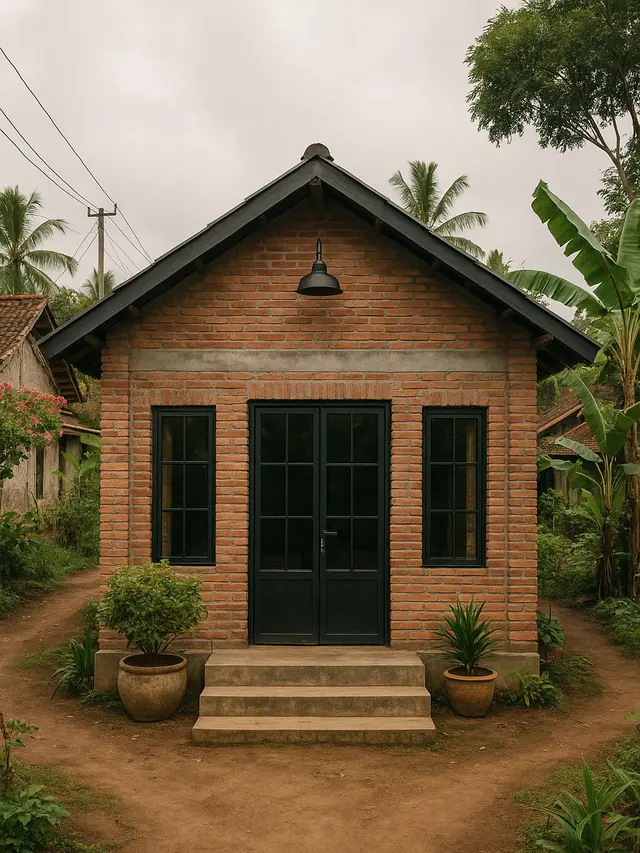 Inspirasi Rumah Sederhana di Kampung yang Tampil Mewah