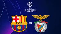 Liga Champions - Barcelona Vs Benfica (Bola.com/Adreanus Titus)