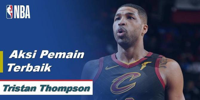 VIDEO: Tristan Thompson Bawa Cleveland Cavaliers Menang atas Detroit Pistons 115-112