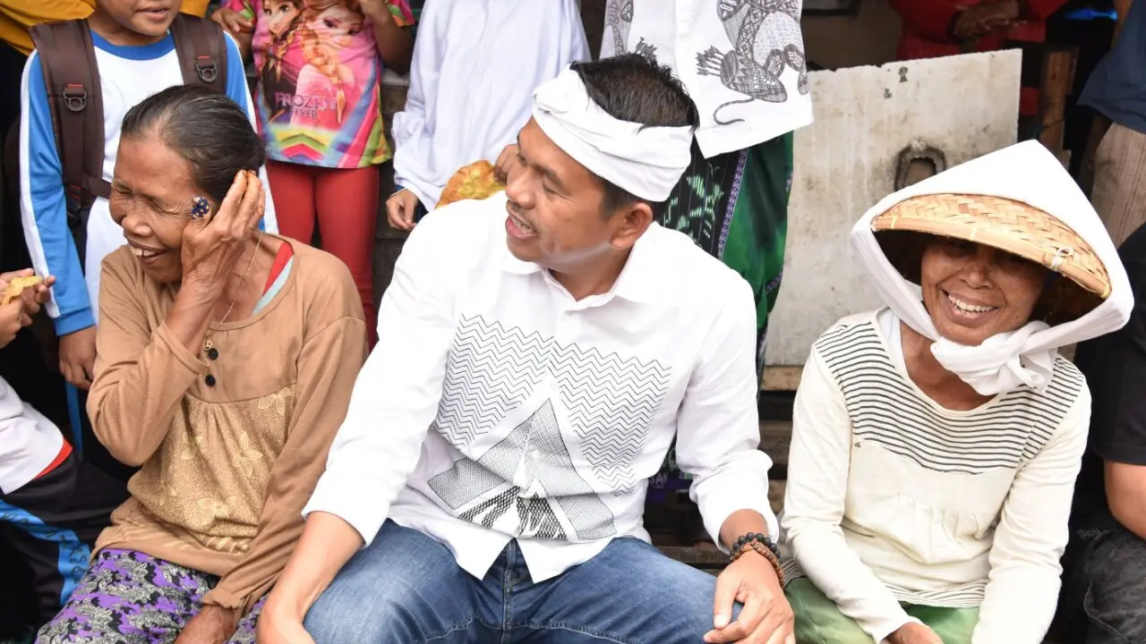 Cawagub Jawa Barat Dedi Mulyadi menyambangi Kabupaten Bekasi