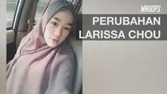 Nama Larissa Chou mencuat usai dinikahi putra Arifin Ilham, Muhammad Alvin Faiz. Sebelum menikah, Larissa punya gaya penampilan tersendiri