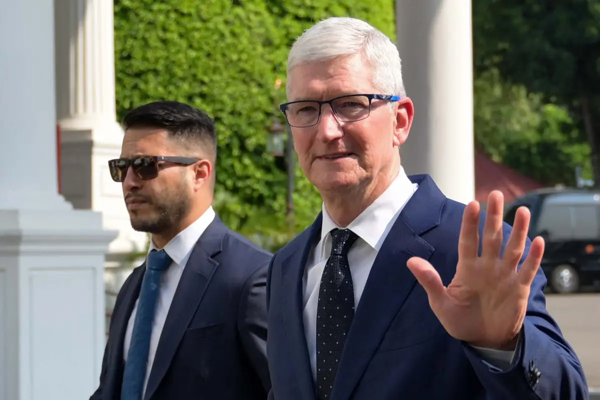 CEO Apple Tim Cook Datangi Istana Kepresidenan
