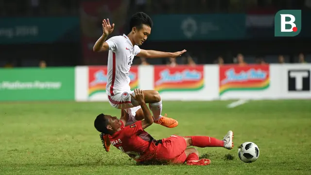 Sepak Bola : Indonesia Vs Hong Kong