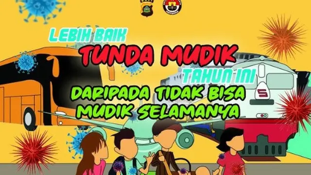 poster imbauan jangan mudik