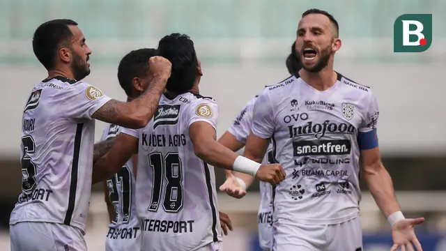 Foto: Dua Gol Ilija Spasojevic Tentukan Kemenangan Bali United 2-1 atas Persita Tangerang dalam BRI Liga 1