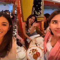 Intip gaya Naysilla Mirdad, Nisya Ahmad, dan Syahnaz yang baru join Geng Cendol (@titi_kamall)