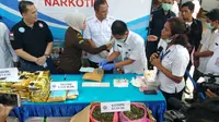 BNN Musnahkan 68 Kg Katinon Pesanan dari Malaysia