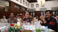 Timnas Indonesia U-20 mendapatkan jamuan makan malam dari Wali Kota Surabaya, Eri Cahyadi. (PSSI).