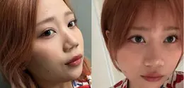 Camillia memilih gaya bixie cut, potongan rambut yang memadukan karakter pixie dan bob pendek yang tengah populer di kalangan pecinta kecantikan Korea. [@camilliazr].
