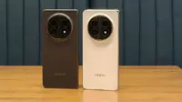Oppo Find N5 varian Cosmic Black dan White Misty. (Liputan6.com/ Yuslianson)