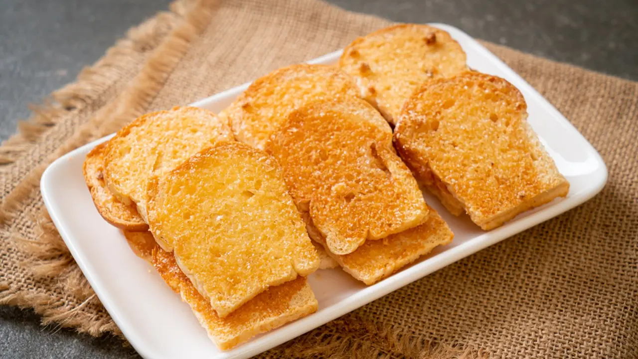 roti tawar kering