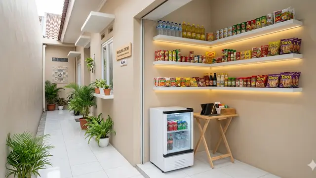 Ide Warung Rumahan yang Tidak Bikin Rumah Terlihat Berantakan. Gemini