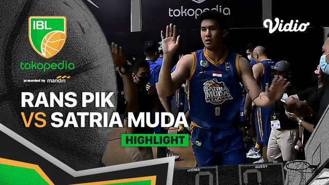 Berita Video, Highlights IBL 2020 antara Rans PIK Vs Satria Muda Pertamina pada Rabu (19/1/2022)