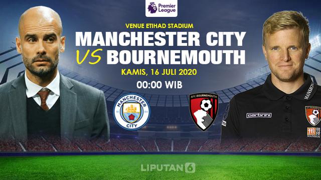 Dapatkan Link Live Streaming Manchester City Vs Bournemouth Di Liga Inggris Bola Liputan6 Com