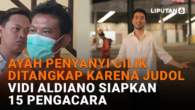 VIDEO: Ayah Penyanyi Cilik Ditangkap karena Judol, Vidi Aldiano Siapkan 15 Pengacara