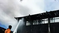 Gudang Terbakar, 2 Ton Bibit Padi dan Racun Tikus Hangus 