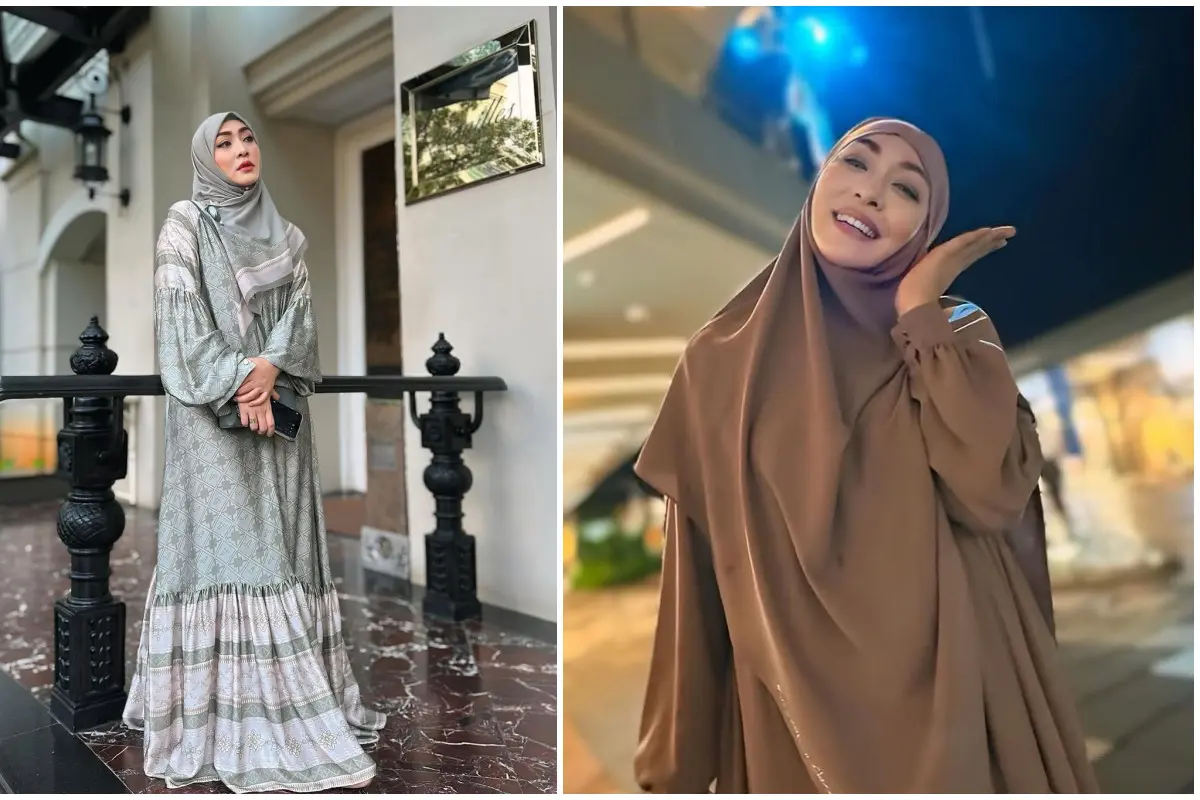 Gamis Abaya Angelina Sondakh
