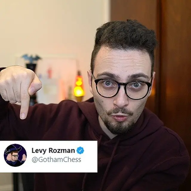Potret Levy Rozman, pemilik akun GothamChess