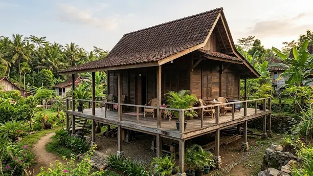 Desain Rumah Kampung