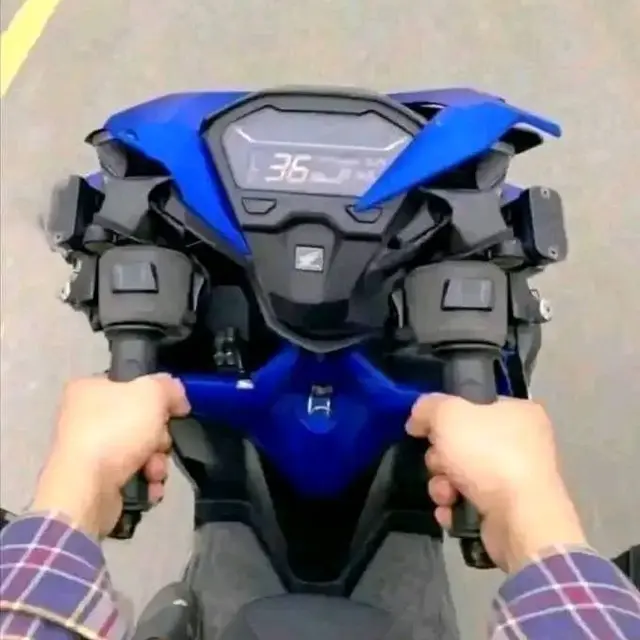6 Potret Modifikasi Stang Motor Ini Bikin Tepuk Jidat, Menyusahkan Diri