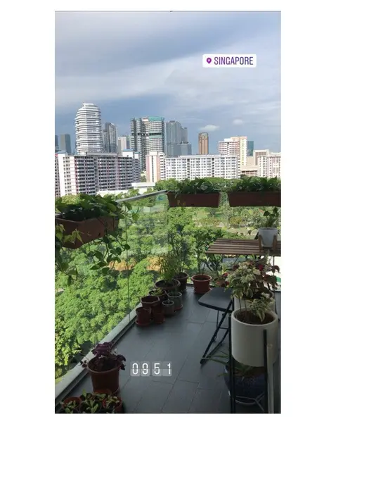 Apartemen Sarah Sechan (Sumber: Instagram/sarsehshoku)