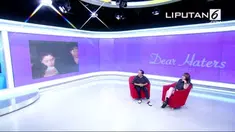 Di acara Dear Haters, Cinta Penelope menuturkan cerita asmara yang mengejutkan. Ia pun menceritakan soal kepiluan masa kecil