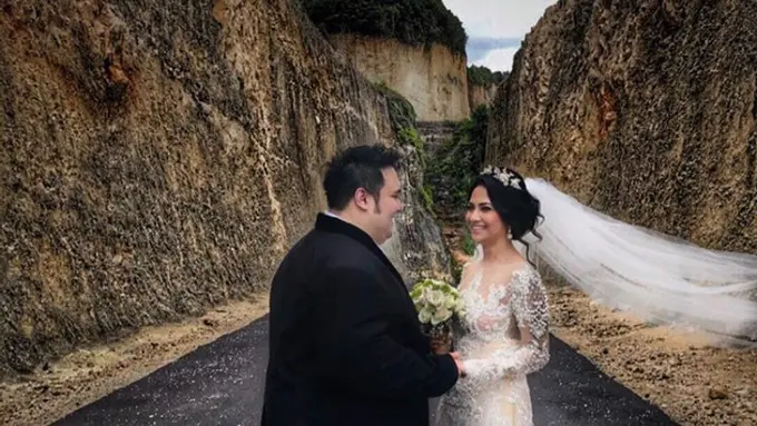 [Bintang] Momen Prewedding Vanessa Angel dan Didi Mahardhika