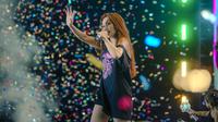 Konser Dangdut Dangdutan Ayu Ting Ting di Lapangan Tembak Kostrad, Cilodong, Depok, Sabtu (9/8/2025) menampilkan Boy William hingga Rhoma Irama. (Foto: Dok. Istimewa)