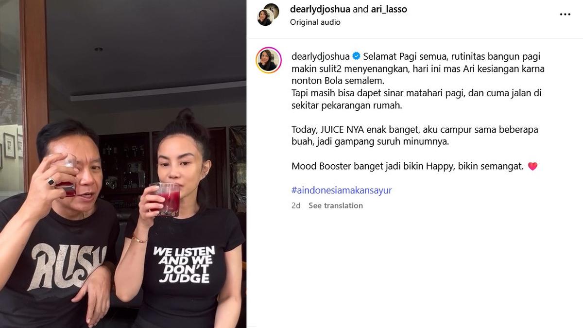 Beda Sikap Dearly Djoshua dengan Ari Lasso Saat Bersama Jadi Sorotan, yang Satu Telaten Lainnya Ngegas