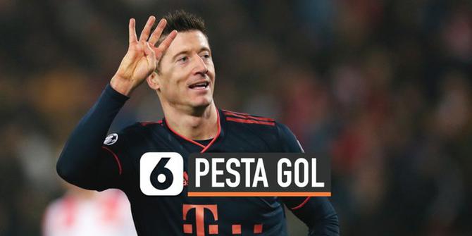 VIDEO: Pesta Gol, Bayern Munchen Gunduli Crvena Zvezda 6-0