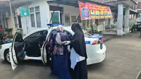 Cerita Polantas Bantu Ibu Melahirkan di Mobil di Tol Palikanci