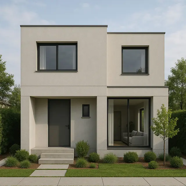 7 Model Rumah Sederhana tapi Indah 2 Lantai Tampak Depan, Desain Modern Minimalis yang Bikin Betah