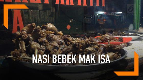 VIDEO: Terlena Lezatnya Nasi Bebek Mak Isa yang Laris Manis