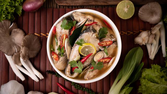 ikan gurame kuah bening jahe