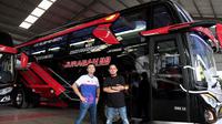 Calon bus RANS Cilegon FC diketahui menggunakan chasis Mercedes-Benz yang akan dibalut bodi Jetbus 3+. (Instagram/@rans.cilegon.official)
