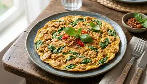 Resep Omelet Tempe Kemangi, Variasi Olahan Telur Agar Tidak Bosan