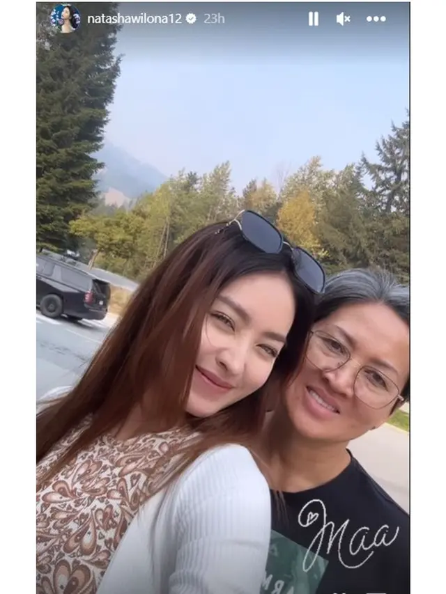 6 Potret Natasha Wilona ke Kanada Kunjungi Sang Kakak, Dua Tahun Lebih Tak Jumpa