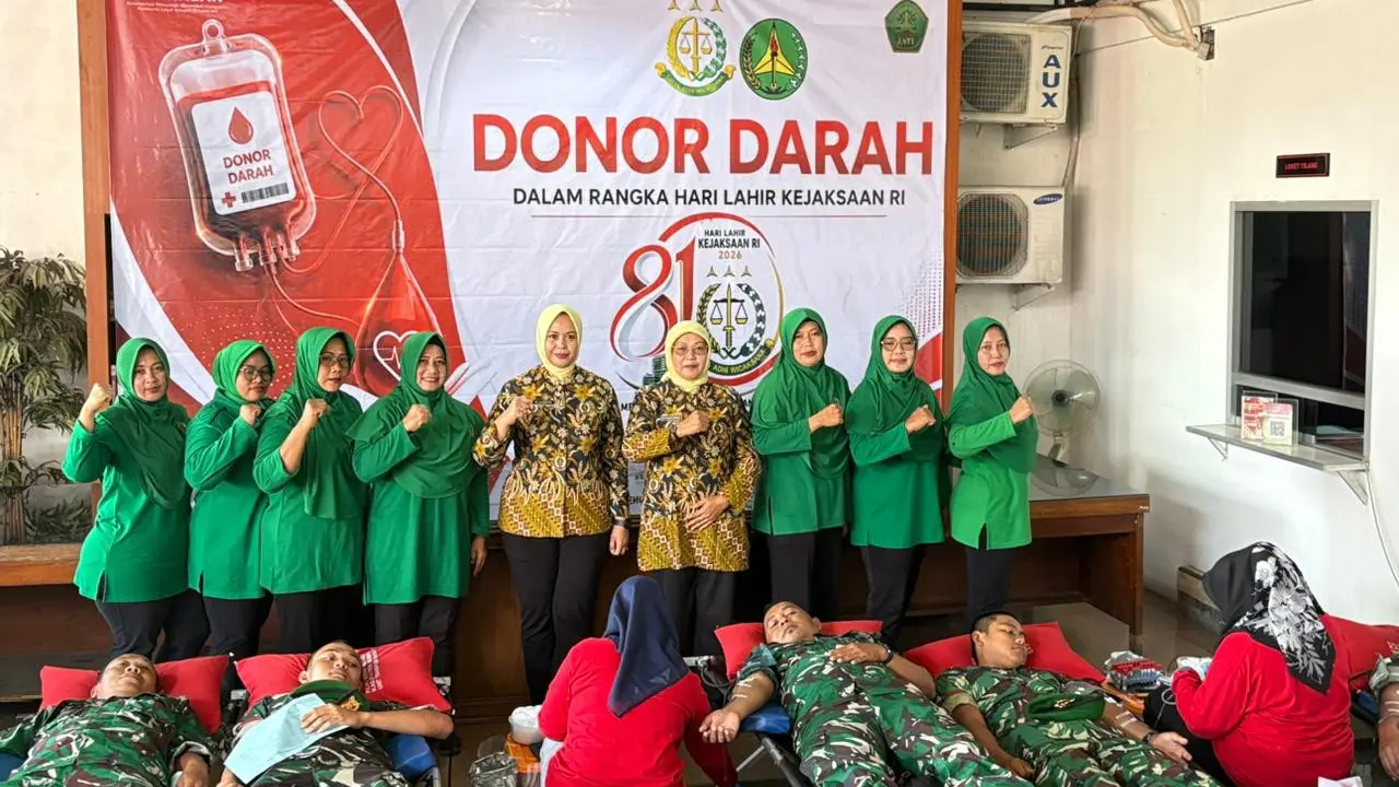 Setetes Darah dari Kejari Blora, Pesan Kemanusiaan di Balik Harlah Kejaksaan ke-81
