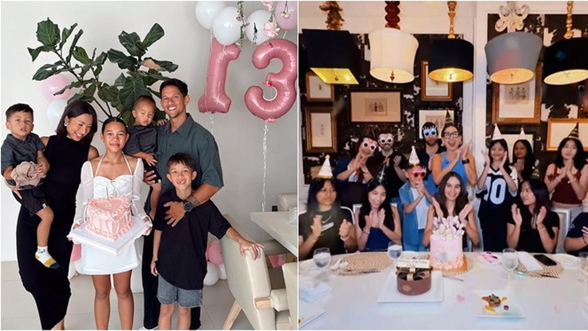 Sama-sama Ultah ke-13, Ini 6 Beda Gaya Anak Jennifer Bachdim dan Melaney Ricardo