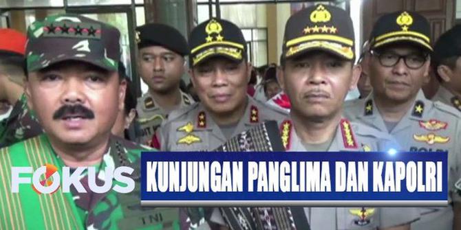 Jelang Nataru, Panglima TNI dan Kapolri Pantau Kesiapan Pasukan Pengamanan di Kupang