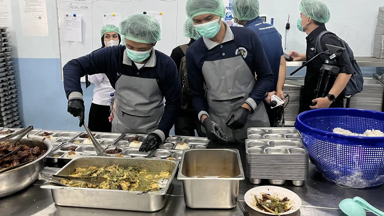 Dapur MBG Harapan Mulia, Kemayoran, Jakarta Pusat