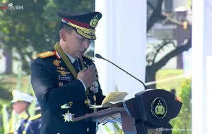 Kapolri Soroti Tantangan Lingkungan Global di HUT Bhayangkara